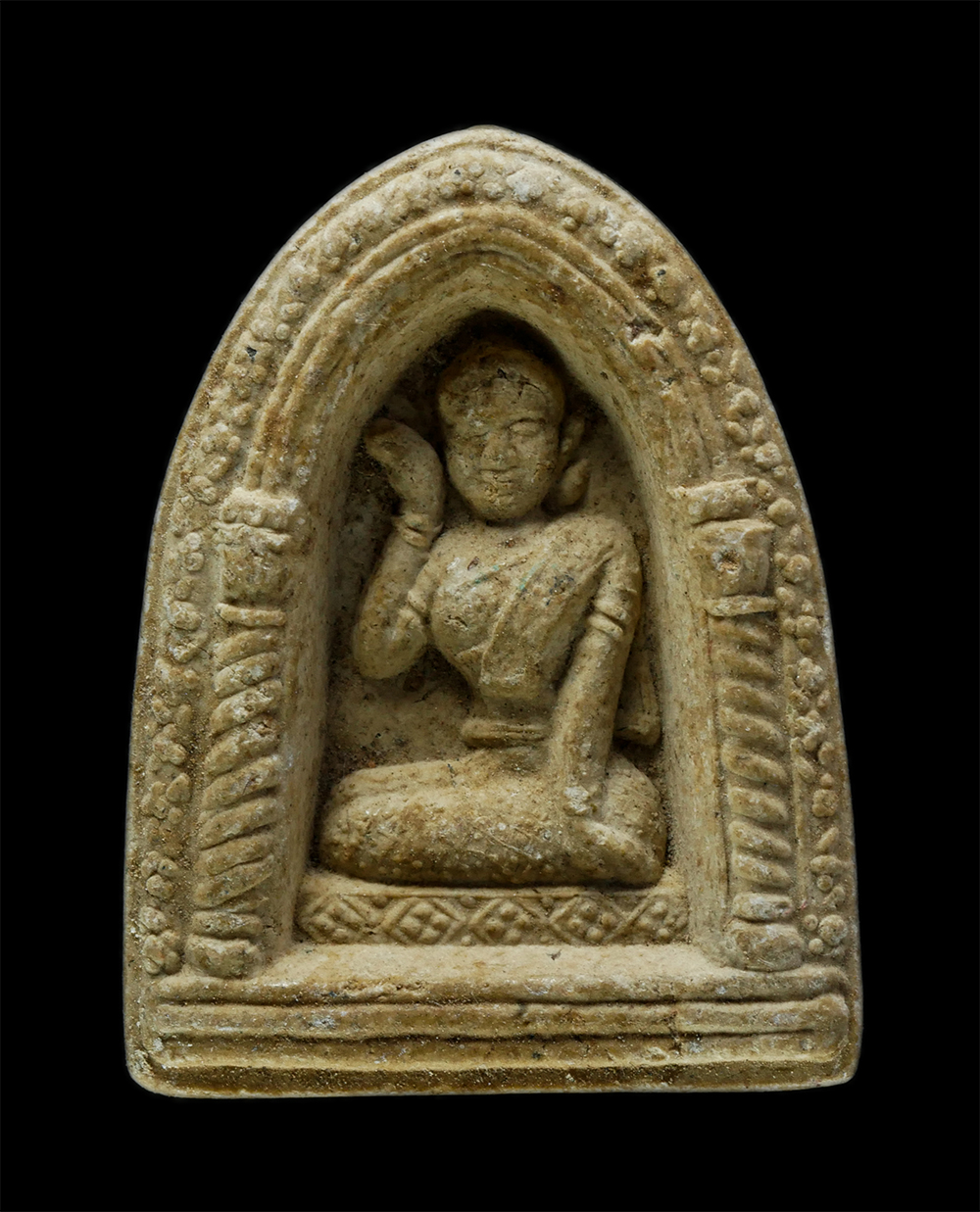 3Dec24 (145)p.jpg - แม่นางกวัก หลังยันต์ หลวงปู่เกลี้ยง วัดโนนแกด จ.ศรีสะเกษ จัดสร้าง2552 เนื้อผงพุทธคุณ ผงว่าน | https://kamulet.in.th